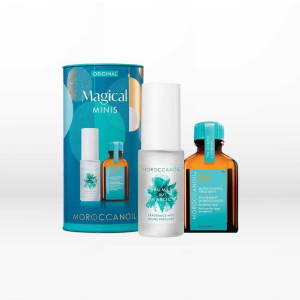 Moroccanoil Magical Minis Original Gift Set (Brumes Du Maroc Hair & Body Fragrance Mist 30ml & Oil Treatment 15ml)