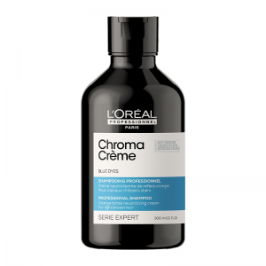 L'OREAL PROFESSIONNEL Chroma Creme Σαμπουάν Αποδυνάμωσης Με Μπλε Χρωστικές 300Ml - CHROMA CREME