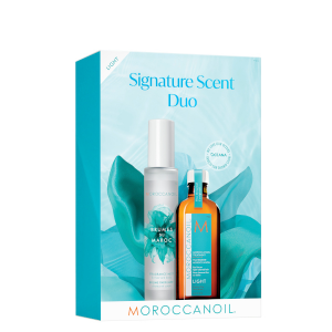 Moroccanoil Signature scent duo light (Light Oil Treatment 100ml + ΔΩΡΟ Moroccanoil Brumes du Maroc Hair & Body Fragrance Mist 100ml)