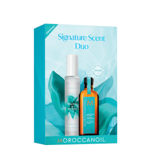 Moroccanoil Signature scent duo original (Oil Treatment 100ml + ΔΩΡΟ Moroccanoil Brumes du Maroc Hair & Body Fragrance Mist 100ml)